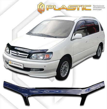 Дефлектор капота CA Plastic Classic для Toyota Ipsum (1996-1998) 2010010100315