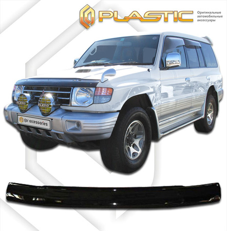 Дефлектор капота CA Plastic Classic для Mitsubishi Pajero (1992-2000) 2010010100476
