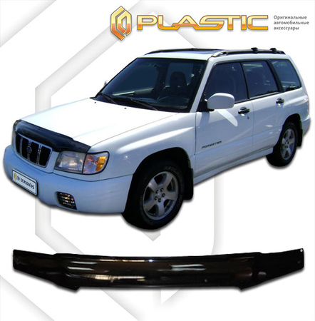 Дефлектор капота CA Plastic Classic для Subaru Forester (2000-2002) 2010010100803
