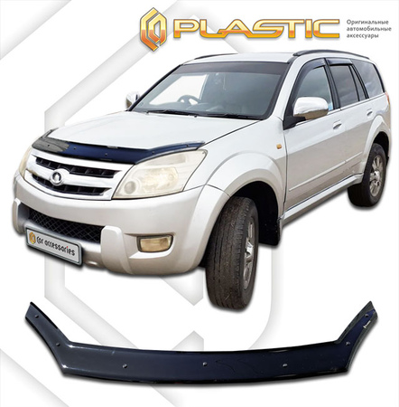 Дефлектор капота CA Plastic Classic для Great Wall Hover (2006-2010) 2010010101664
