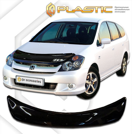 Дефлектор капота CA Plastic Classic для Honda Stream (2004-2006) 2010010102951