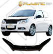Дефлектор капота CA Plastic Classic для Chevrolet Aveo хэтчбэк (2008-2011)