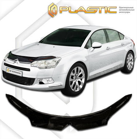 Дефлектор капота CA Plastic Classic для Citroen C5 (2008-2021) 2010010103255