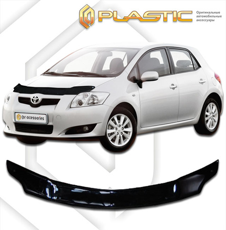 Дефлектор капота CA Plastic Classic для Toyota Auris (2006-2010) 2010010103538