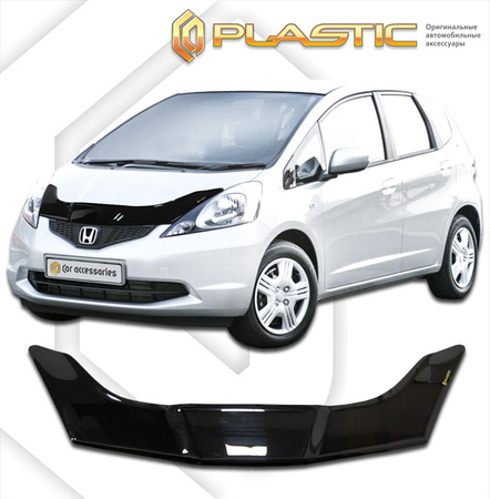 Дефлектор капота CA Plastic Classic для Honda Jazz (2008-2013) 2010010105488