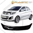 Дефлектор капота CA Plastic Classic для Kia Picanto 3D (2011-2017)