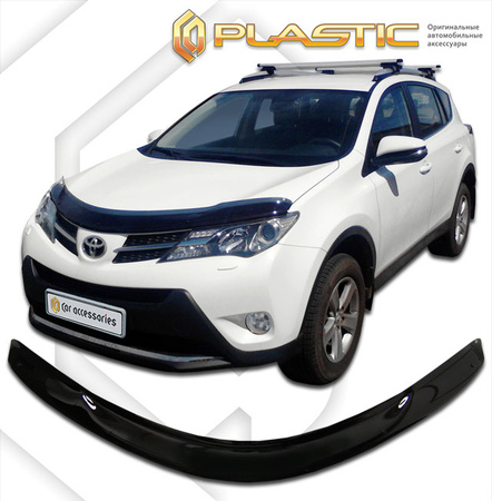 Дефлектор капота CA Plastic Classic для Toyota Rav4 (2013-2015) 2010010108076