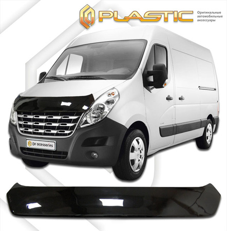 Дефлектор капота CA Plastic Classic для Renault Master (2010-2015) 2010010108502