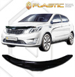 Дефлектор капота CA Plastic Classic для Kia Rio хечбек (2011-2015)