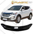 Дефлектор капота CA Plastic Classic для Hyundai Santa Fe (2012-2018)