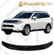 Дефлектор капота CA Plastic Classic для Mitsubishi Outlander (2012-2023)