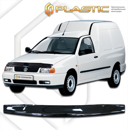 Дефлектор капота CA Plastic Classic для Volkswagen Caddy (1995-2004) 2010010112103