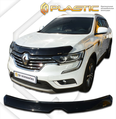 Дефлектор капота CA Plastic Classic для Renault Koleos (2016-2023) 2010010112851