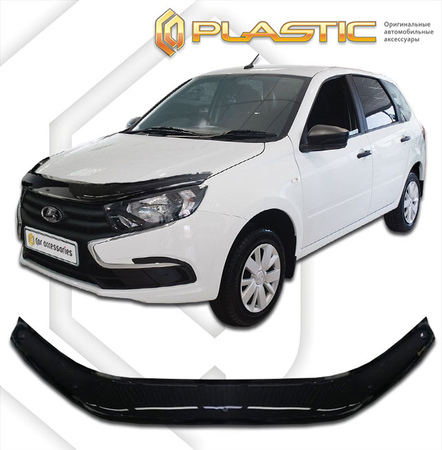 Дефлектор капота CA Plastic Classic для Lada Granta лифтбек (2018-2024) 2010010114732