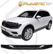 Дефлектор капота CA Plastic Classic для Volkswagen Tiguan без хром-пакет (2017-2020)