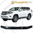 Дефлектор капота CA Plastic Classic для Toyota Land Cruiser Prado (2017-2024)