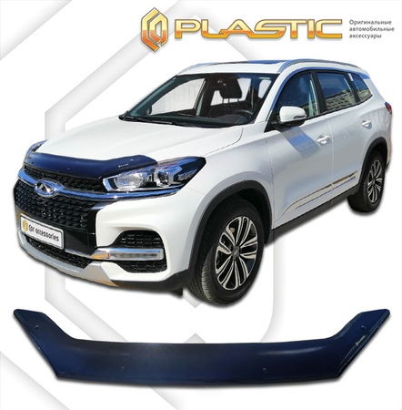 Дефлектор капота СА Пластик для Chery Tiggo 8 (2020-2024) 2010010115470