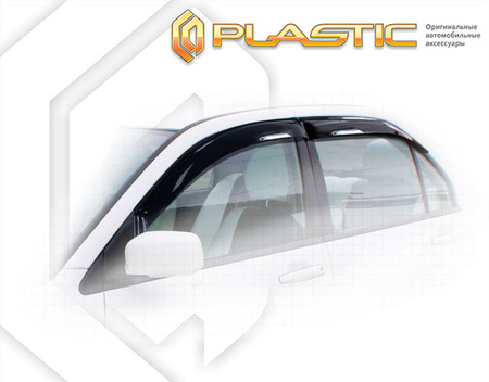 Дефлекторы боковых окон CA Plastic Classic для Mitsubishi Lancer (2005-2007) 2010030300986