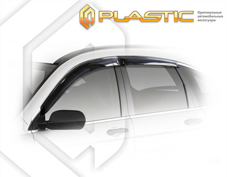 Дефлекторы боковых окон CA Plastic Classic для Honda CR-V (2007-2010) 2010030302256