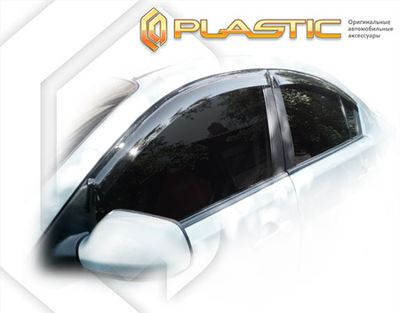 Дефлекторы боковых окон CA Plastic Classic для Mazda 3 седан (2003-2009) 2010030302539