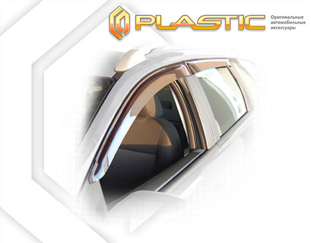 Дефлекторы боковых окон CA Plastic Classic для Ford Focus универсал (2005-2008) 2010030302676