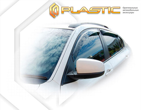 Дефлекторы боковых окон CA Plastic Classic для BMW X6 (2008-2014) 2010030304670