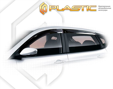 Дефлекторы боковых окон CA Plastic Classic для Hyundai Solaris хетчбэк (2011-2014) 2010030305813