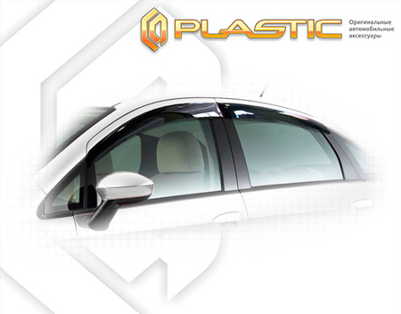 Дефлекторы боковых окон CA Plastic Classic для Fiat Linea (2007-2012) 2010030305981