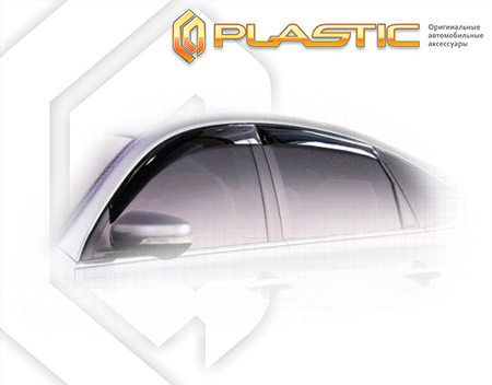 Дефлекторы боковых окон CA Plastic Classic для Nissan Teana (2008-2013) 2010030307237