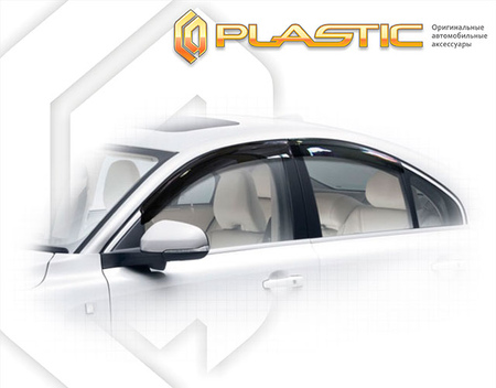 Дефлекторы боковых окон CA Plastic Classic для Volvo S80 (2013-2019) 2010030308777