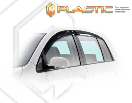 Дефлекторы боковых окон CA Plastic Classic для Volkswagen Golf Plus (2009-2014) 2010030308838