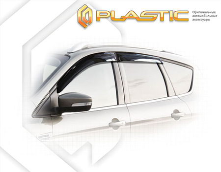 Дефлекторы боковых окон CA Plastic Classic для Ford Kuga (2013-2016) 2010030308876