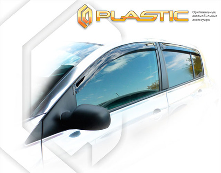 Дефлекторы боковых окон CA Plastic Classic для Renault Megane хетчбек (2002-2006) 2010030311883