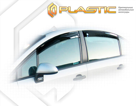 Дефлекторы боковых окон CA Plastic Classic для Citroen C4 (2004-2008) 2010030312750