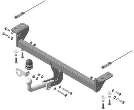 Фаркоп Motodor c шаром А для Belgee X50 (2023-2025) 94202-A