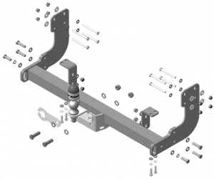 Фаркоп Motodor для Mercedes-benz Sprinter Classic (2013-2018) 91202-FE