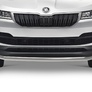 Защита переднего бампера 57мм Rival для Skoda Karoq (2020-2024)