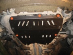 Защита картера двигателя и КПП (сталь) Alfeco для Opel Astra (1998-2005)