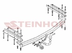 Фаркоп Steinhof для Chrysler Voyager Stown Go (2008-2015)