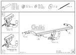 Фаркоп оцинкованный Galia для Kia XCeed (2020-2024)
