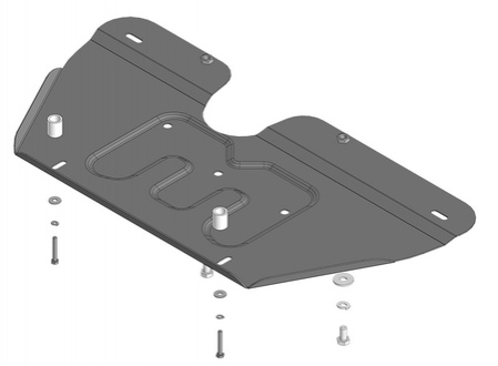 Защита ЭУР усиленная (сталь) Motodor для Gac M8 (2023-2024) 77803