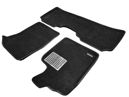 3D Коврики в салон черные Euromat3D LUX для Changan Uni-K (2022-2025) EM3D-001332