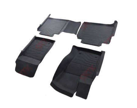 Коврики в салон резиновые SRTK LUX для TANK 500 (2023-2025) 3D.TA.500.21G.08023