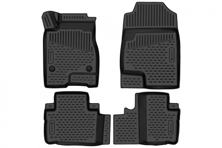 Коврики в салон полимерные 3D для Haval M6 (2023-2025) ELEMENT3DAN0465210K