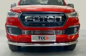 Защита переднего бампера 76,1 мм ТСС для Foton Tunland G7 (2023-2025)