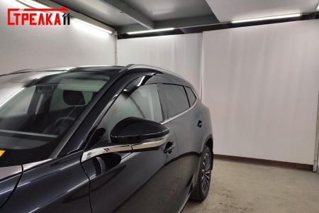 Дефлекторы боковых окон аэродинамические из 6-ти частей Стрелка11 для Exeed TXL (2021-2025) 2D038-6.S11