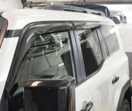 Дефлекторы боковых окон Cobra Tuning для Toyota Land Cruiser Prado 250 (2024-2025) T216523