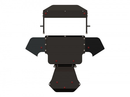 Защита картера и КПП (сталь) Шериф для Audi A8 (1994-2002) 02.0438