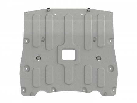 Защита радиатора (алюминий) Шериф для BMW X7 (2019-2025) 03.4399