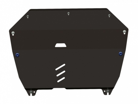 Защита картера и КПП (сталь) Шериф для Chevrolet Spark (2010-2019) 04.1992